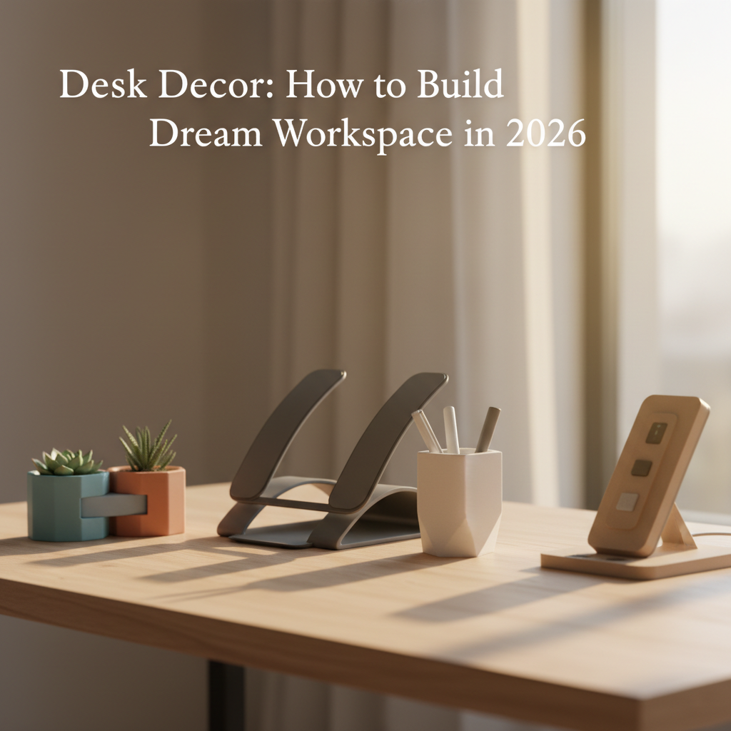 Desk Decor: How to Build Your Dream Workspace in 2026