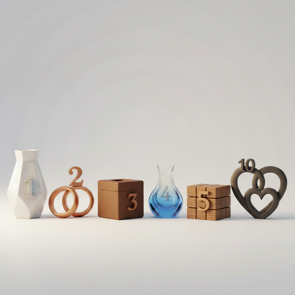 Pick the Best Personalized Anniversary Gift by Year