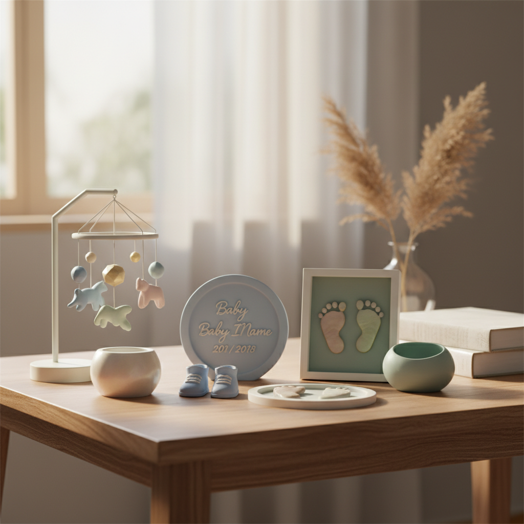 Pick the Right Personalized Baby Keepsake by Occasion (MOMO3D Gift Guide)