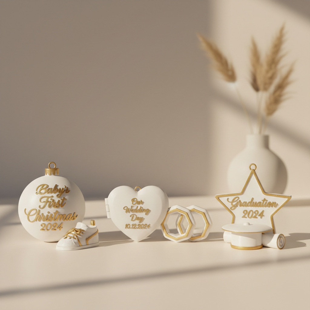 Pick the Right Personalized Ornaments and Keepsakes by Occasion