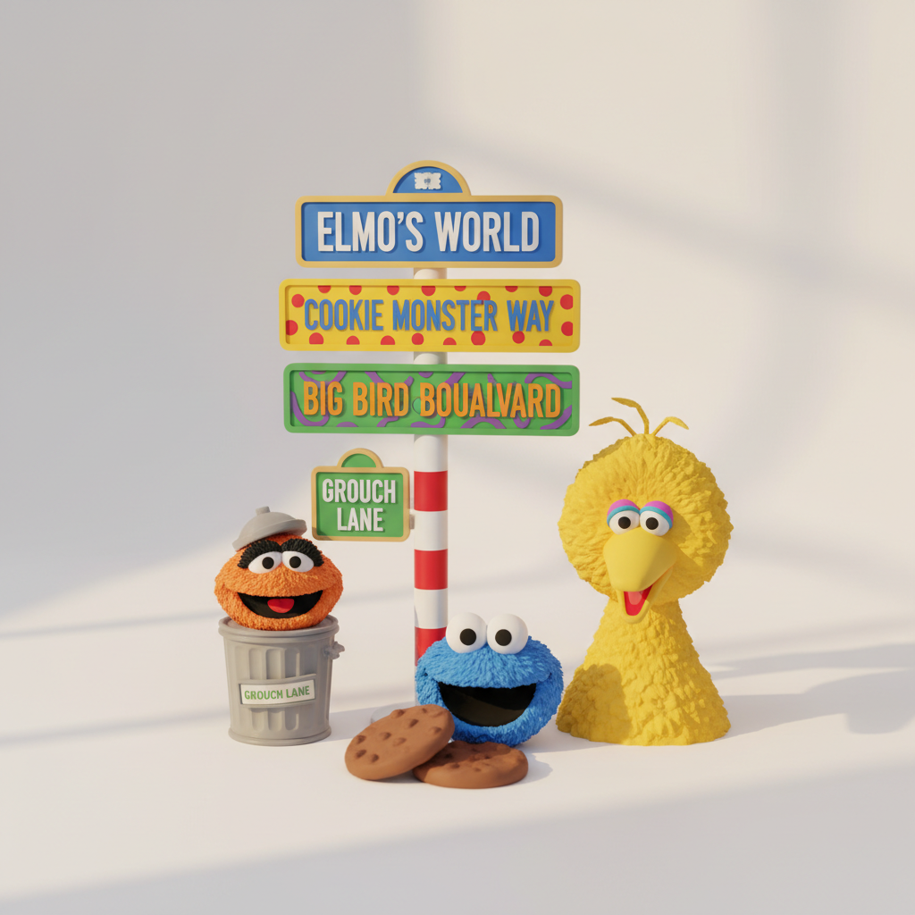 Custom 3D Printed Street Signs: Personalized Decor for Kids