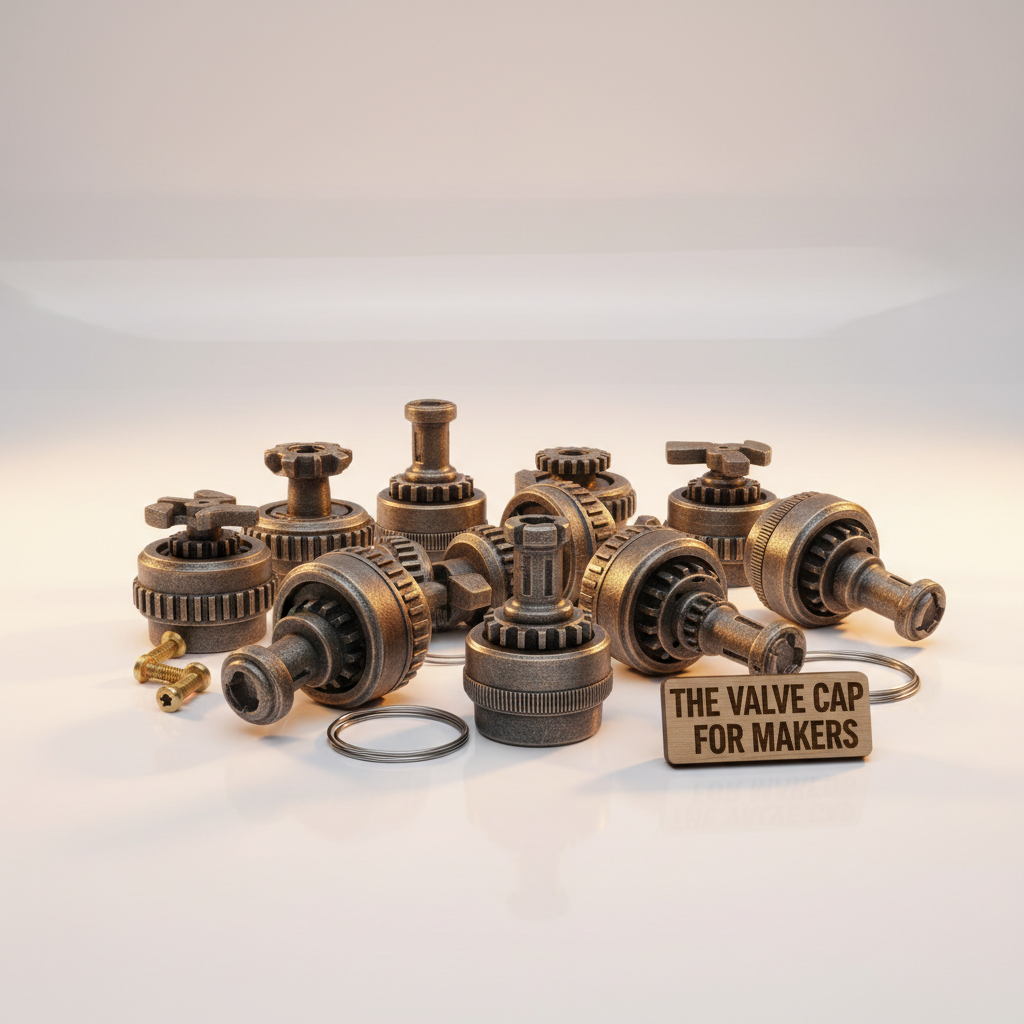 Handcrafted Industrial Style: The Valve Cap for Makers