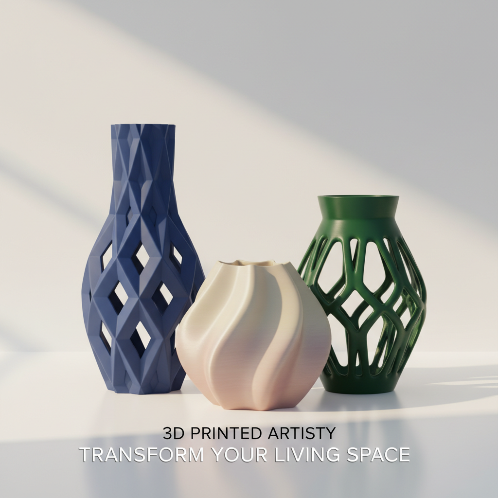 How a 3D Printed Vase Can Transform Your Living Space