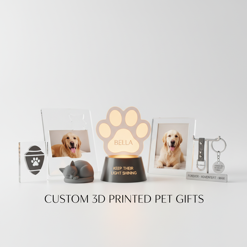 Keep Their Light Shining: Custom 3D Printed Pet Gifts
