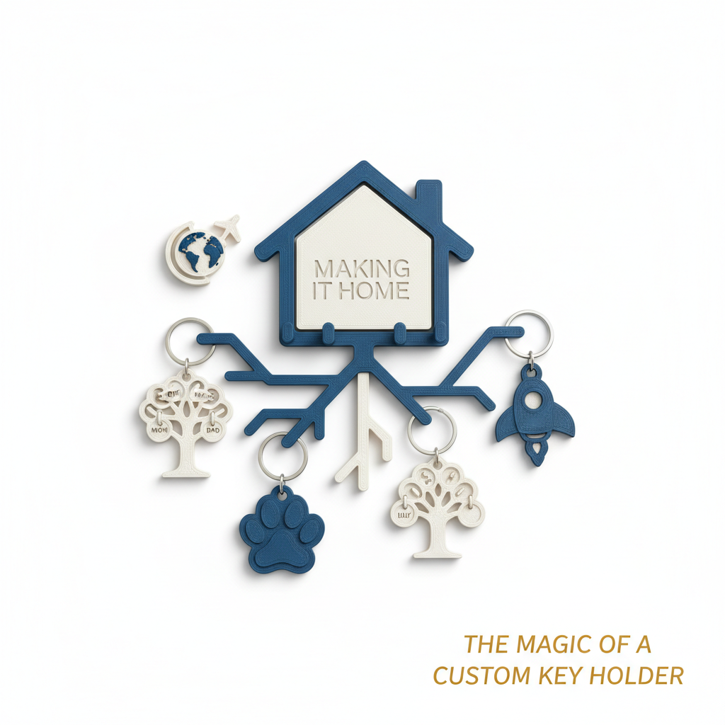 Making it Home: The Magic of a Custom Key Holder
