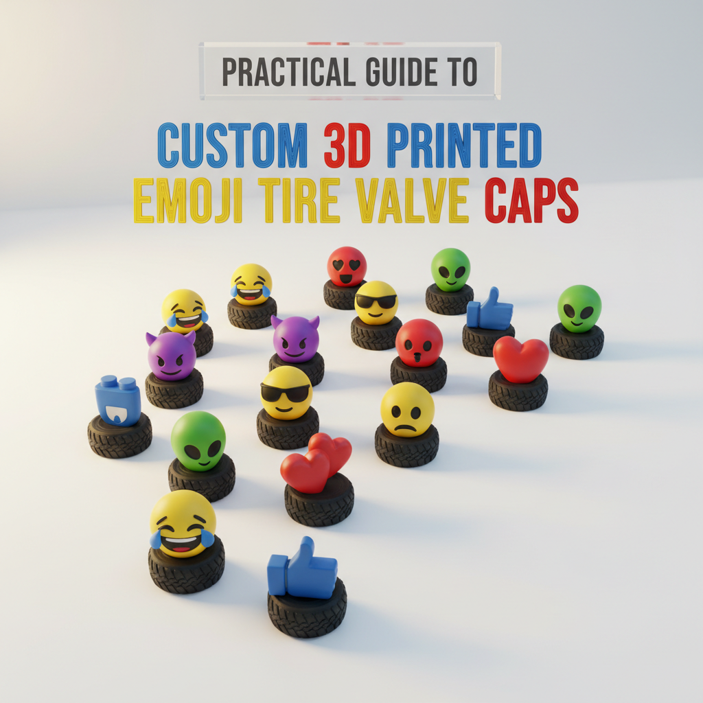 Practical Guide to Custom 3D Printed Emoji Tire Valve Caps