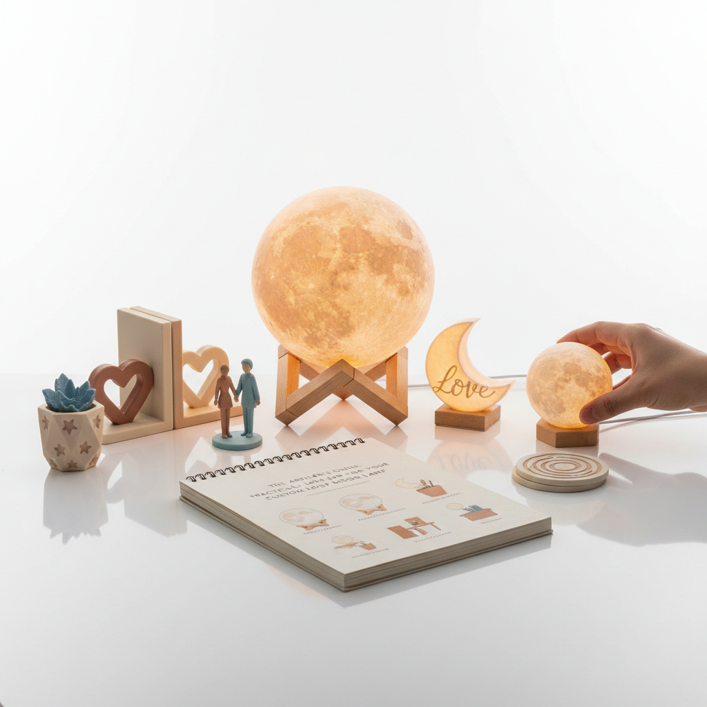 The Artisan’s Guide: Practical Uses for Your Custom Love Moon Lamp