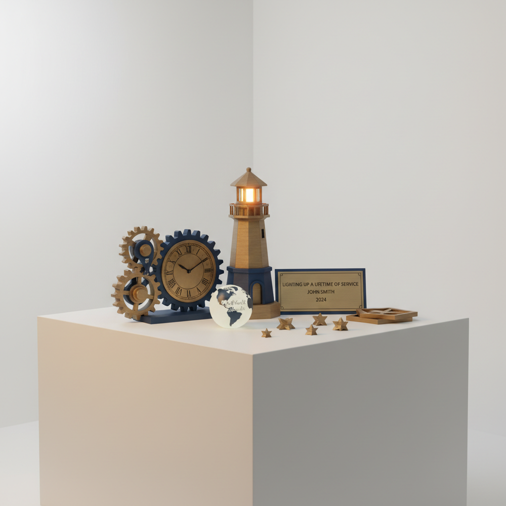 Unique Retirement Gifts: Lighting Up a Lifetime of Service